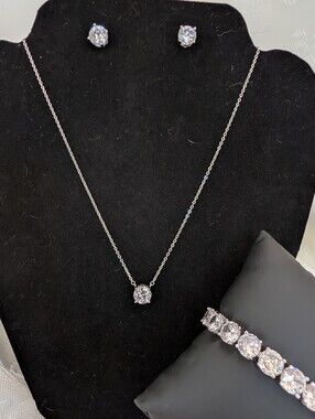 Park Lane Silver Clear Designer Inspired Impression Set